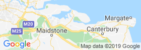 Sittingbourne map